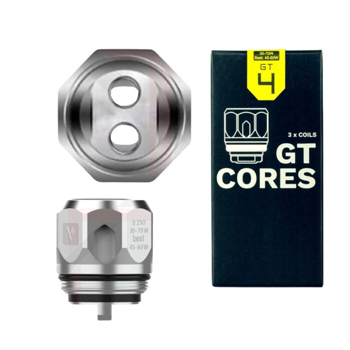 Categoria: Resistencia Comercial, marca: VAPORESSO, Referencia: Resistencia Gt Core Gt4 0.15 Ohm, presentacion: Unidad, tienda de vapeo onlie Freesmokevape.