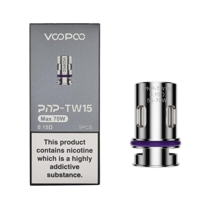 Categoria: Resistencia Comercial, marca: VOOPOO, Referencia: Resistencia Pnp Tw15 0.15 Ohm, presentacion: Unidad, tienda de vapeo onlie Freesmokevape.