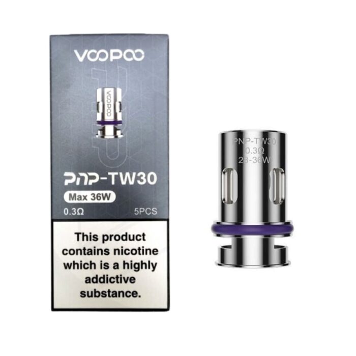 Categoria: Resistencia Comercial, marca: VOOPOO, Referencia: Resistencia Pnp Tw30 0.30 Ohm, presentacion: Unidad, tienda de vapeo onlie Freesmokevape.