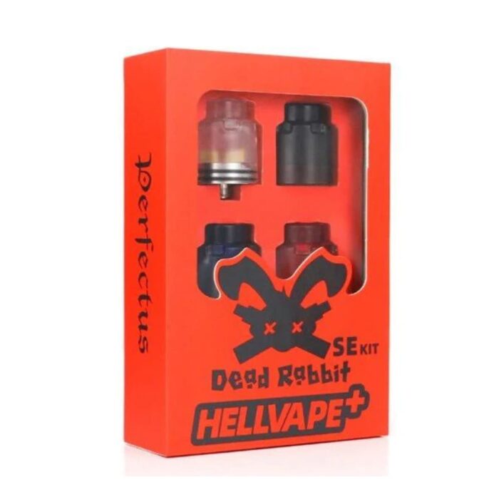 Categoria: Tanque reconstruible RDA, marca: HELLVAPE, Referencia: Dead Rabbit Se Kit 4-1 Rda, presentacion: Unidad, tienda de vapeo onlie Freesmokevape.