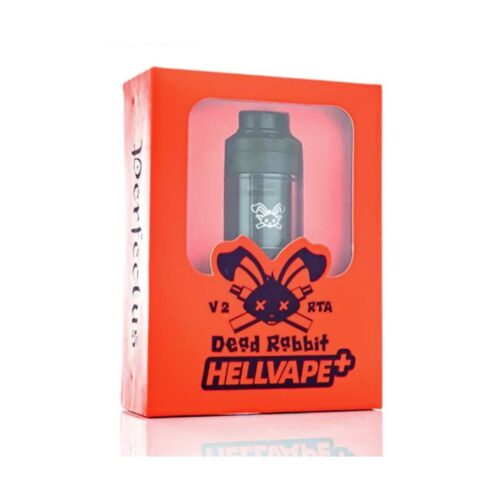 Categoria: Tanque reconstruible RTA, marca: HELLVAPE, Referencia: Dead Rabbit V3 Rta Full Black, presentacion: Unidad, tienda de vapeo onlie Freesmokevape.