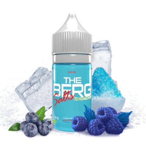 Liquido sales de nicotina, categoria Frio, marca INNEVAPE, sabor The Berg Menthol, descripcion: Granizado de Arándanos, Frambuesa Azul, Mentol 24mg y 50mg, presentacion: 30ML, tienda de vapeo onlie Freesmokevape.