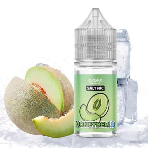 Liquido sales de nicotina, categoria Frio, marca ORGNX, sabor Honey Dew Ice, descripcion: Melón Verde, Ice 35mg, presentacion: 30ML, tienda de vapeo onlie Freesmokevape.