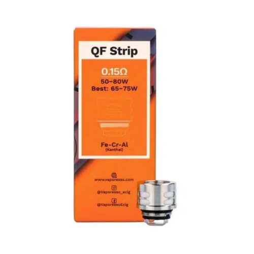 Categoria: Resistencia Comercial, marca: VAPORESSO, Referencia: Resistencia Skrr Qf Strip 0.15 Ohm, presentacion: Unidad, tienda de vapeo onlie Freesmokevape.