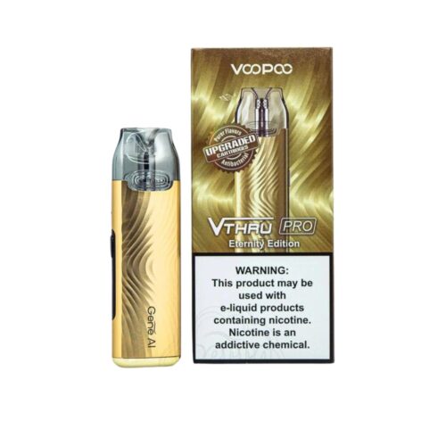 Categoria: Equipo Pod, marca: VOOPOO, Referencia: V.THRU Pro Eternity Edition Pod Kit Color Luxury Gold, presentacion: Unidad, tienda de vapeo onlie Freesmokevape.