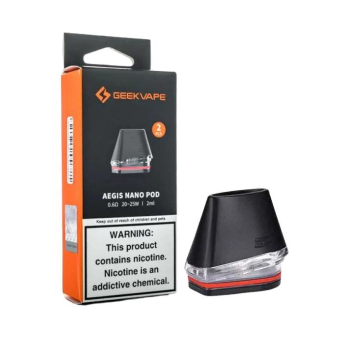 Categoria: Resistencia Comercial, marca: GEEKVAPE, Referencia: Pod Aegis Nano 0.6 Ohm, presentacion: Unidad, tienda de vapeo onlie Freesmokevape.