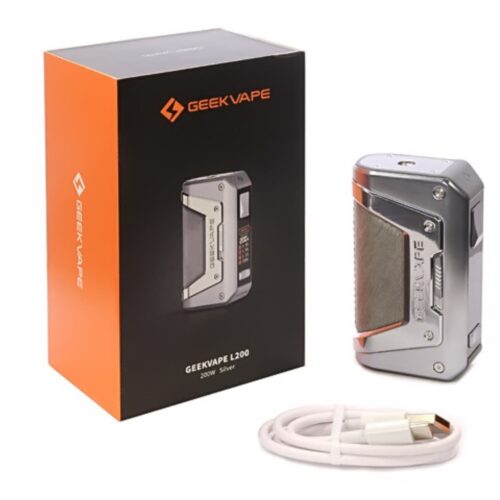 Categoria: Electronicos Mods, marca: GEEKVAPE, Referencia: L200 (Aegis Legend 2) Color Silver, presentacion: Unidad, tienda de vapeo onlie Freesmokevape.