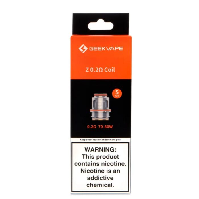 Categoria: Resistencia Comercial, marca: GEEKVAPE, Referencia: Z Series Coil 0.20 Ohm, presentacion: Unidad, tienda de vapeo onlie Freesmokevape.
