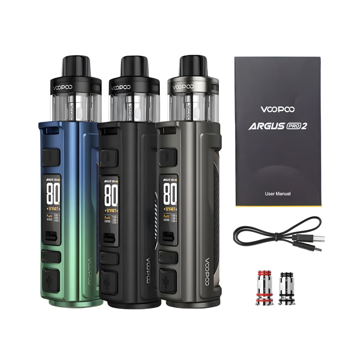 Categoria: Kit Inicio, marca: VOOPOO, Referencia: Argus Pro 2, presentacion: Unidad, tienda de vapeo onlie Freesmokevape.