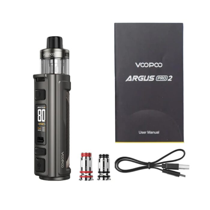 Categoria: Kit Inicio, marca: VOOPOO, Referencia: Argus Pro 2 Space Gray, presentacion: Unidad, tienda de vapeo onlie Freesmokevape.