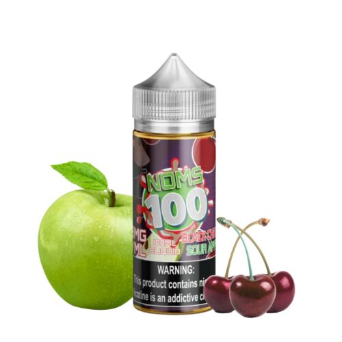 Liquido base libre, categoria Frutal, marca FREE NOMS, sabor Black Cherry Sour Apple, descripcion: Cereza Negra, Manzana Verde 0mg, 3mg y 6mg , presentacion: 100ML, tienda de vapeo onlie Freesmokevape.