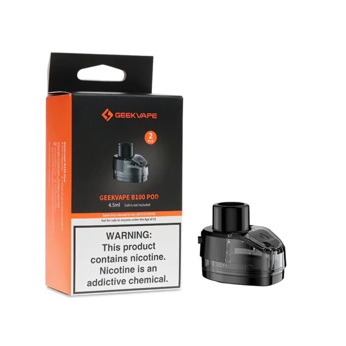Categoria: Repuesto Pod, marca: GEEKVAPE, Referencia: Geekvape B100 Pod Repuesto 1 Unidad, presentacion: Unidad, tienda de vapeo onlie Freesmokevape.