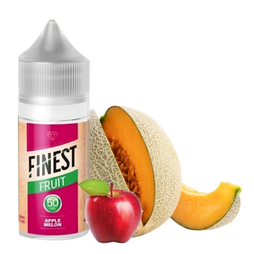 Liquido sales de nicotina, categoria Frutal, marca THE FINEST, sabor Apple Melon, descripcion: Manzana, Melón 30mg y 50mg, presentacion: 30M, tienda de vapeo onlie Freesmokevape.