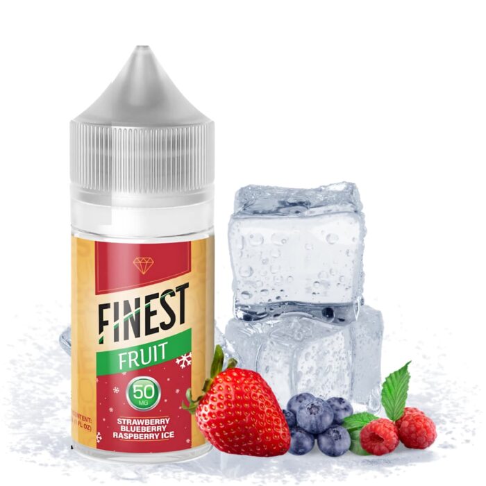 Liquido sales de nicotina, categoria Frio, marca THE FINEST, sabor Strawberry Blueberry Raspberry Ice, descripcion: Fresa, Frambuesas, Arándano, Ice 30mg y 50mg, presentacion: 30M, tienda de vapeo onlie Freesmokevape.
